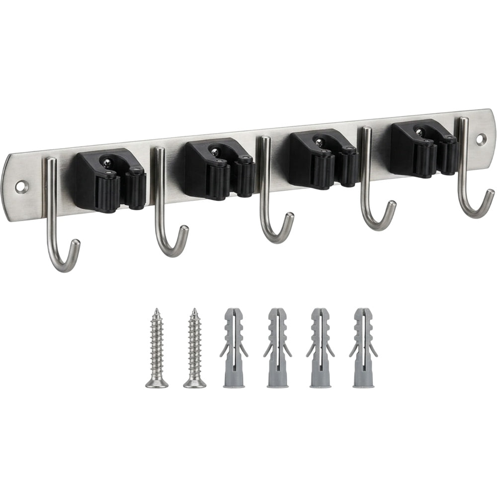 Qwbdk Stainless Utility Rail Four Cam Grips Five Hooks 48 cm - Product view